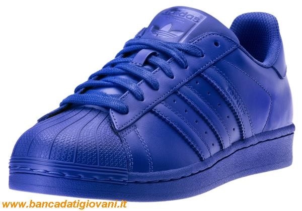 Superstar Adidas Blu Elettrico