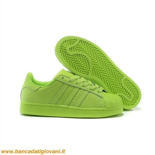 Adidas Superstar Colorate Verdi