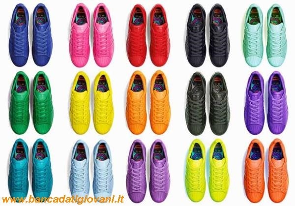 Adidas Superstar Colorate Alte