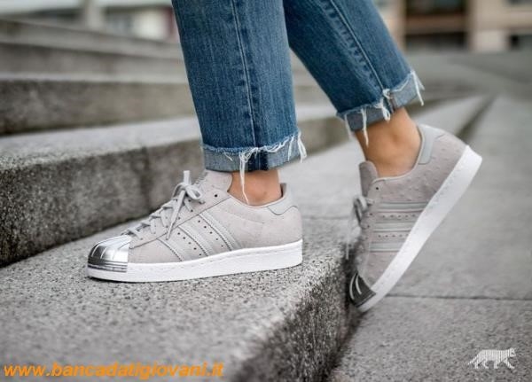 Adidas Superstar 80s Grey