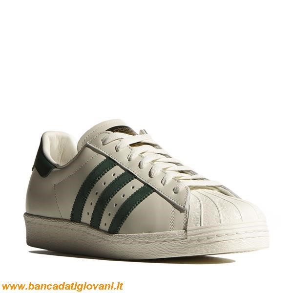 Adidas Superstar Verde Bianco