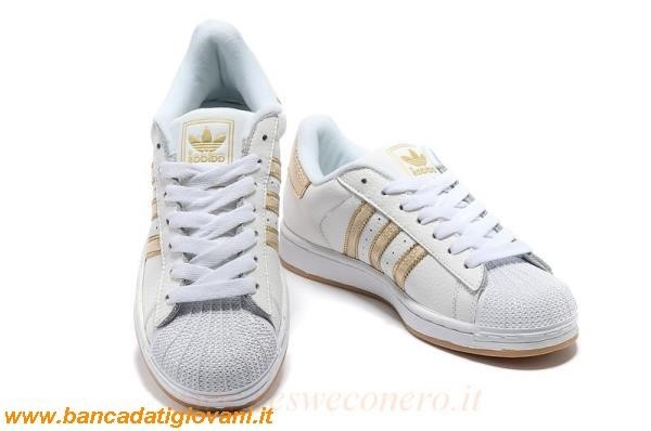 Adidas Superstar Oro Bianco