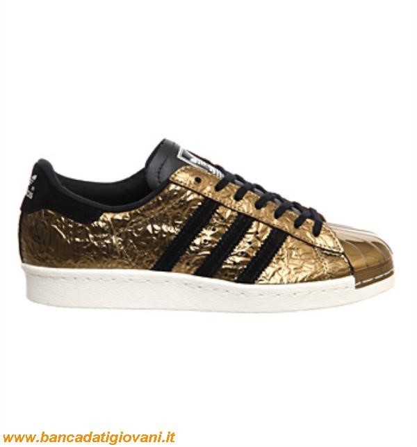 Adidas Superstar 80s Metal Toe Gold Foil
