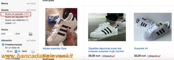 Adidas Superstar Bianche E Nere Ebay