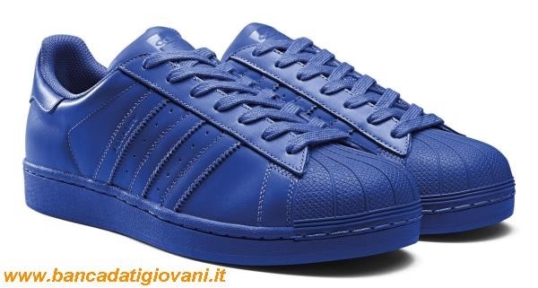 Adidas Superstar Blu Elettrico