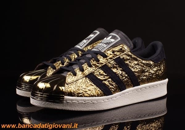 Adidas Superstar 80s Metal Toe Gold