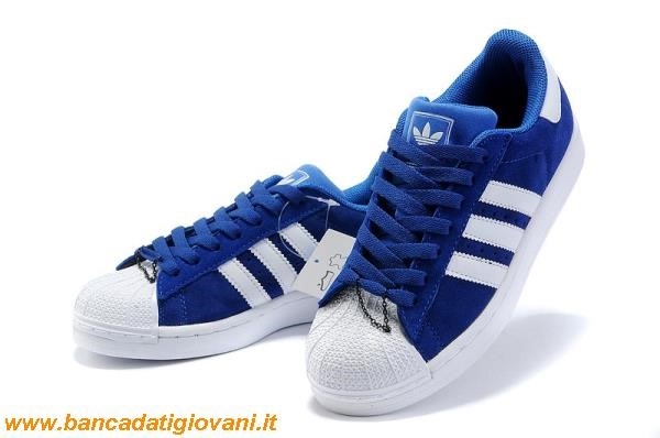 Adidas Superstar Blu E Oro