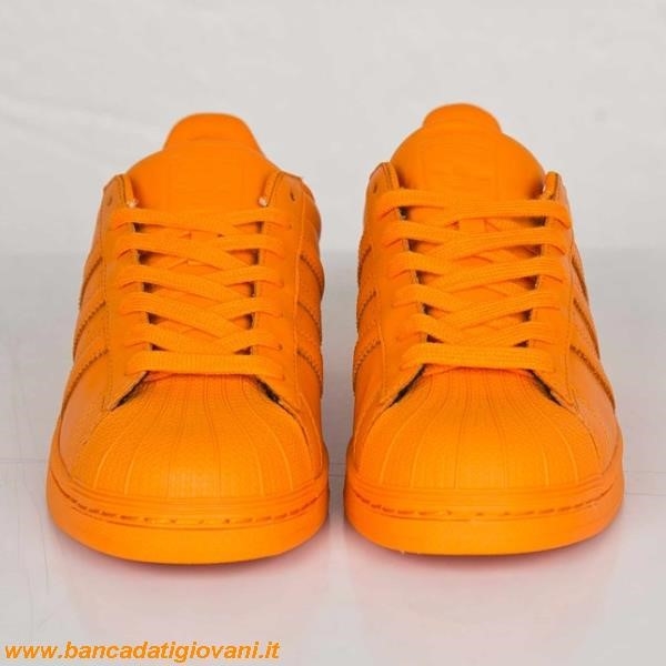 Adidas Superstar Arancioni Fluo