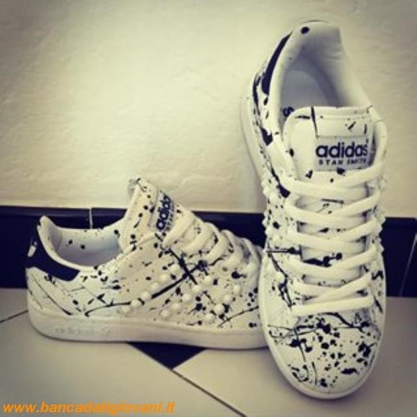 Adidas Superstar Con Schizzi Colorati