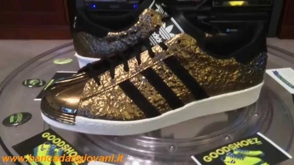 Adidas Superstar Gold Toe