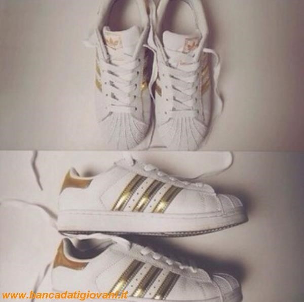 Adidas Superstar Gold White