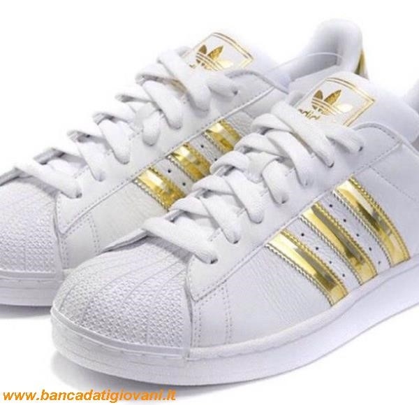 Adidas Superstar Gold White