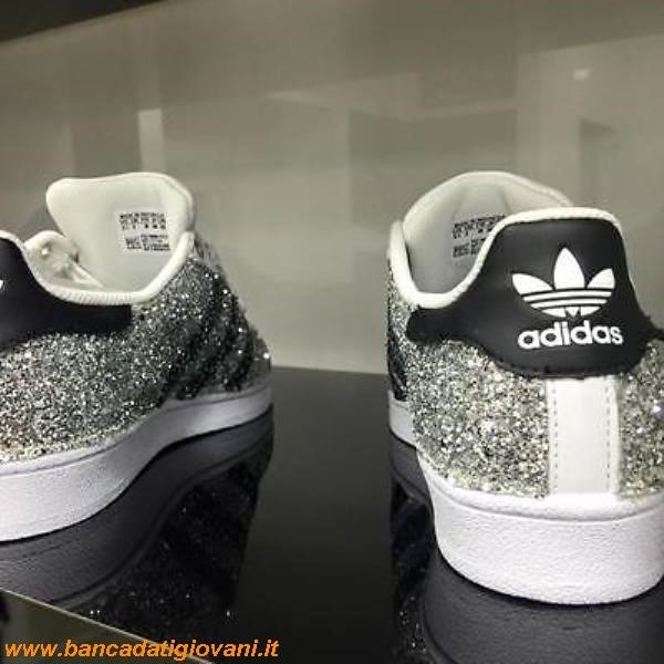 Adidas Superstar Grigie Brillantini