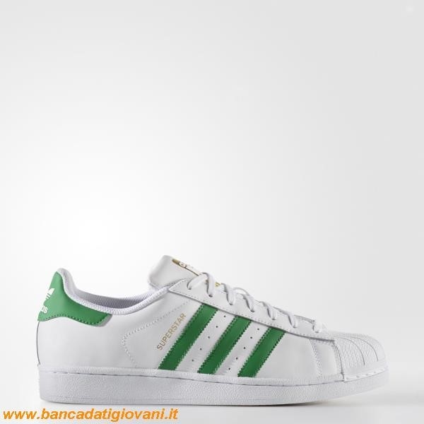 Adidas Superstar Green White