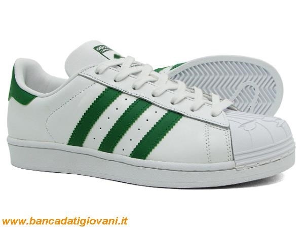 Adidas Superstar Green White