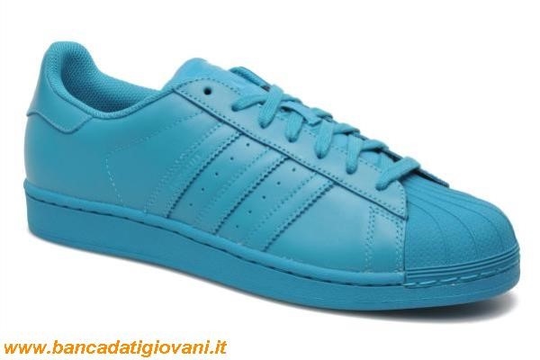 Adidas Superstar Supercolor Azzurre