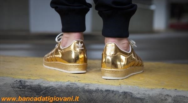 Adidas Superstar Metallic Gold