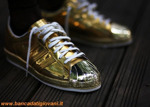 Adidas Superstar Metallic Gold