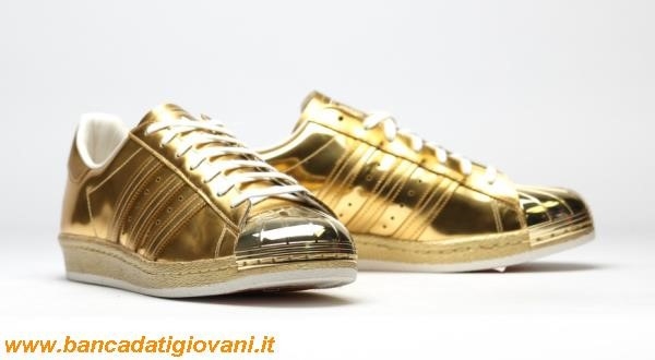 Adidas Superstar Metal Toe Gold