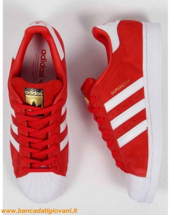 Adidas Superstar Red