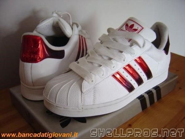 Adidas Superstar Red White
