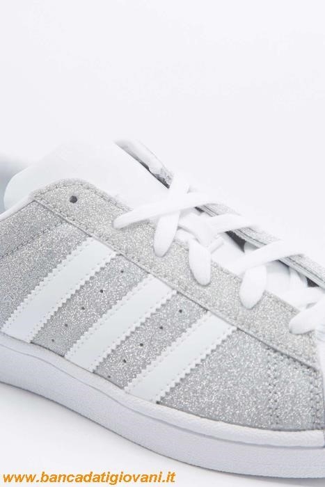 Adidas Superstar Silver Glitter