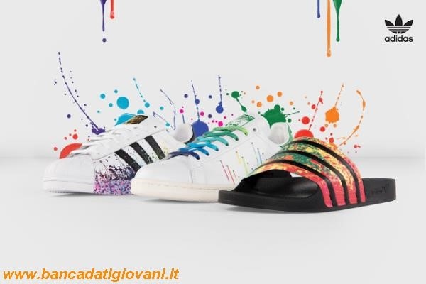 Adidas Superstar Schizzi Di Vernice