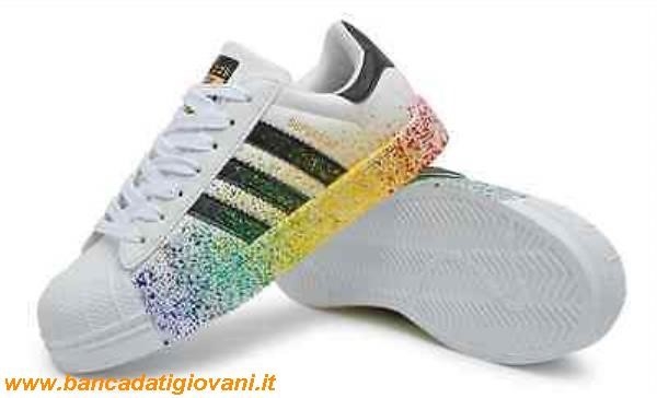 Adidas Superstar Schizzi Di Colore