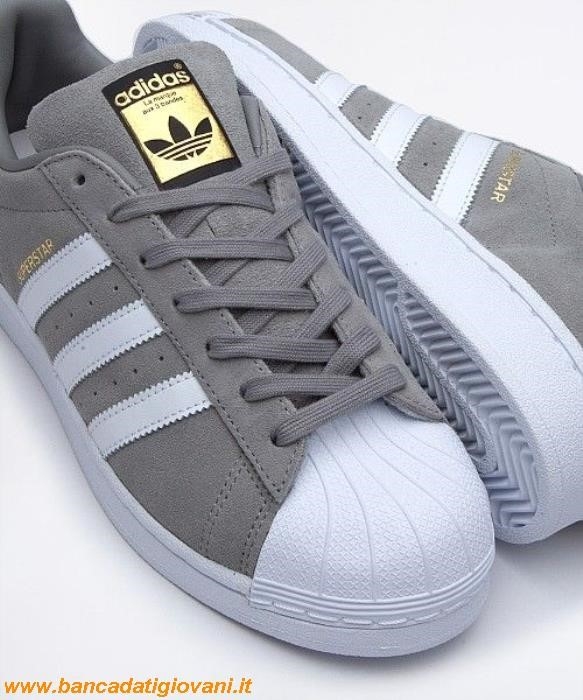 Adidas Superstar Suede Grey