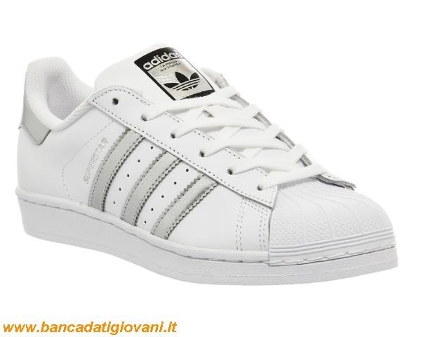 Adidas Superstar White Silver