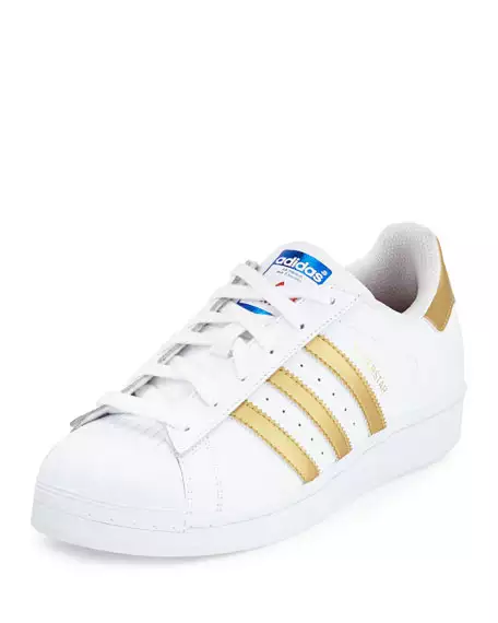 Adidas Superstar White Gold