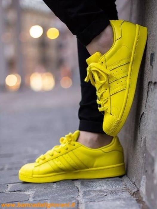 Adidas Superstar Yellow