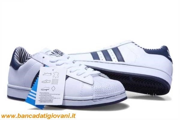 Adidas Superstar Bianco Blu
