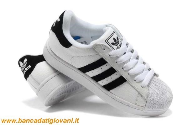 Adidas Superstar Bianco E Nero