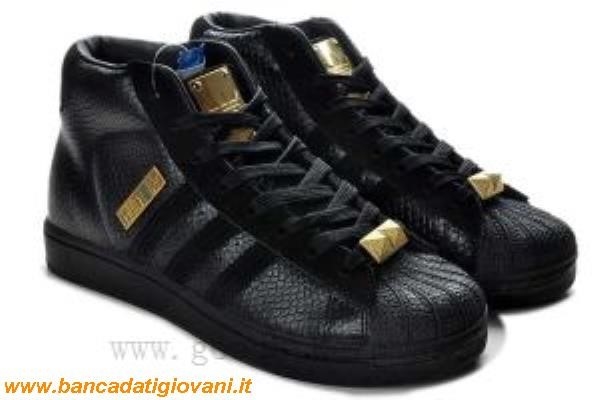 Adidas Superstar Nero E Oro