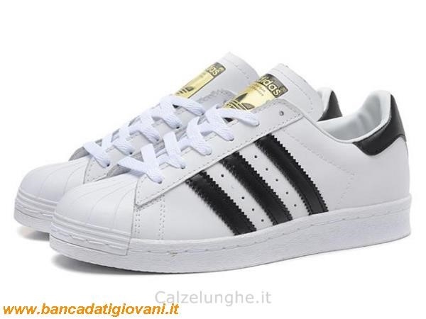 Adidas Superstar Nero E Bianco