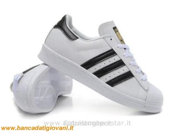 Adidas Superstar Nero E Bianco