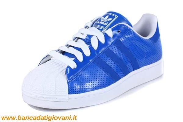 Adidas Superstar Colorate Blu
