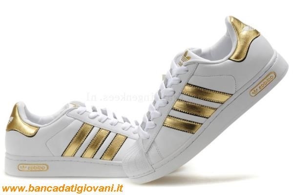 Adidas Superstar Bianche E Oro Prezzo bancadatigiovani.it