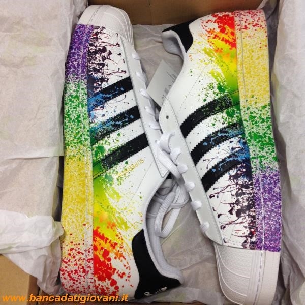 Superstar Adidas Rainbow