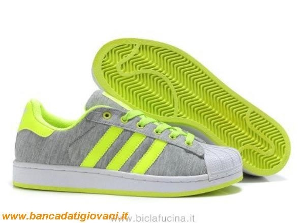 Adidas Superstar Verdi Fluo