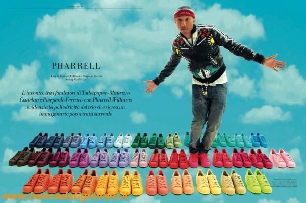 Superstar Adidas Pharrell