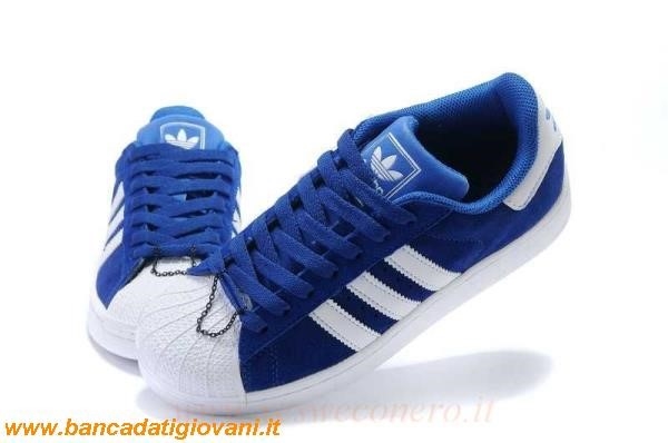 Adidas Superstar Alte Blu
