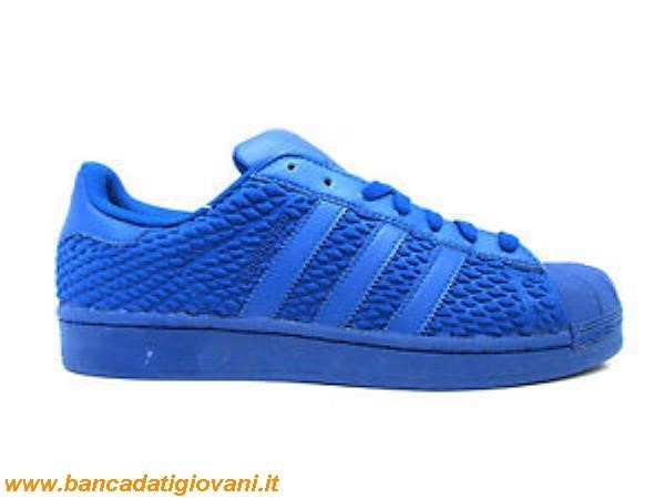 Adidas Superstar Uomo Blu
