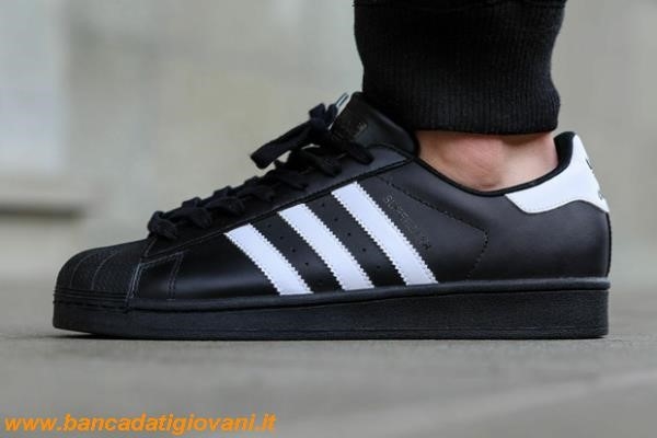 Adidas Superstar Black And White